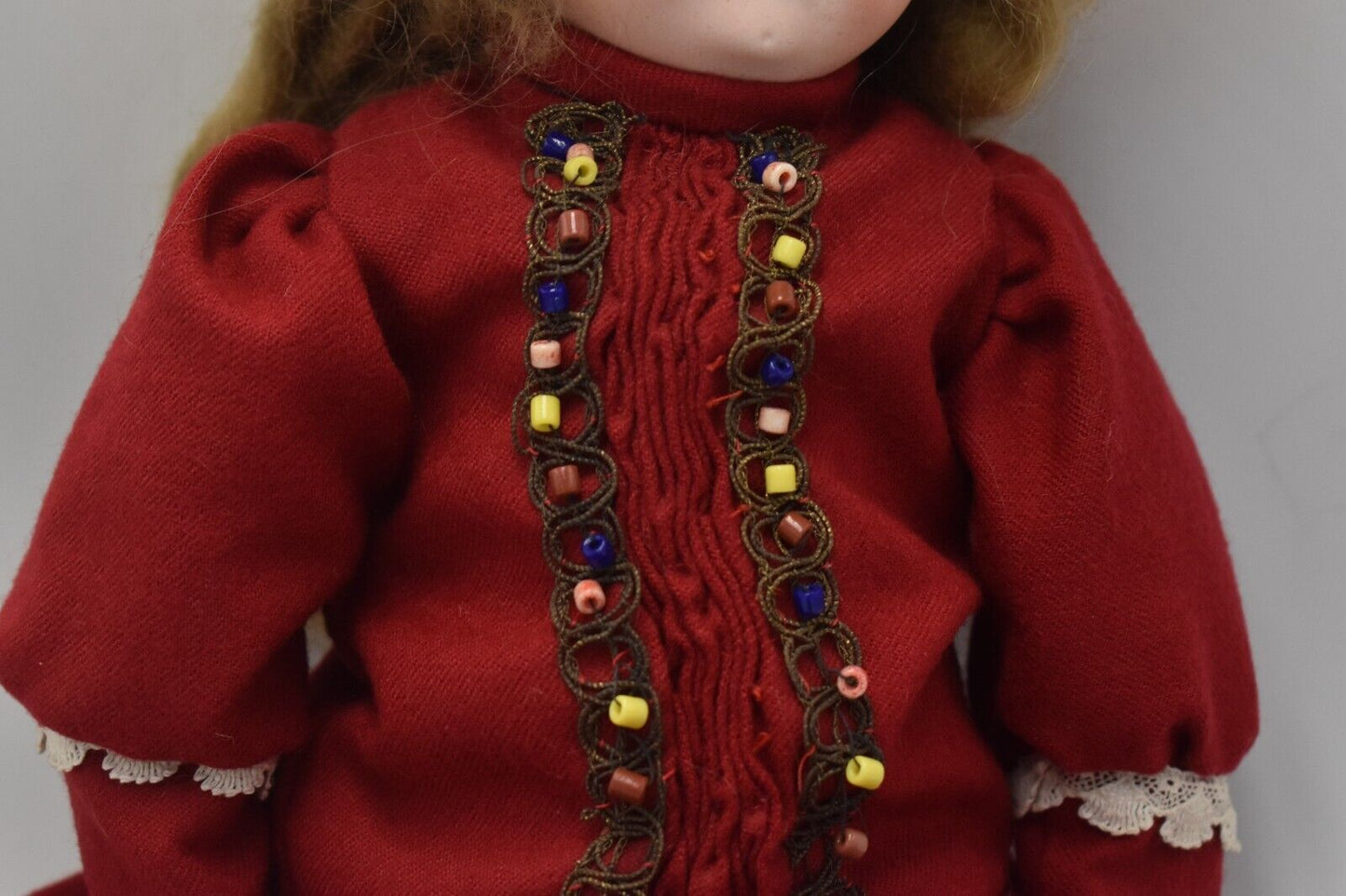 Antique Armand Marseille German 390 1 1/2 M Doll – Original Hair & Sleeping Eyes