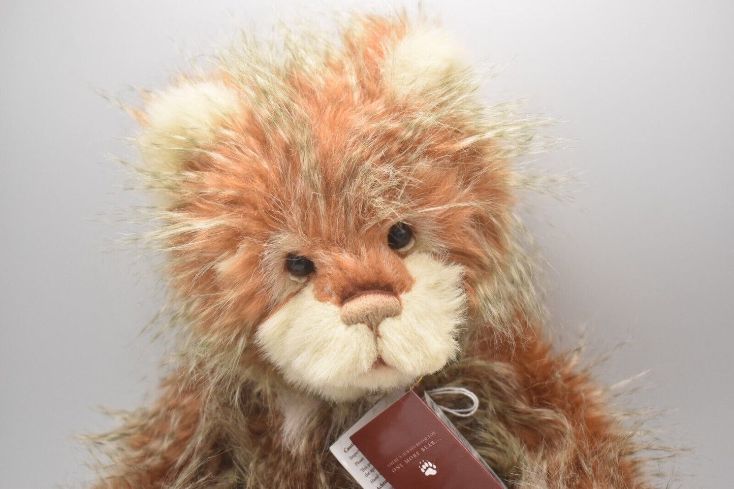 Charlie Bears Bonfire Toffee Retired & Tagged Isabelle Lee Designed