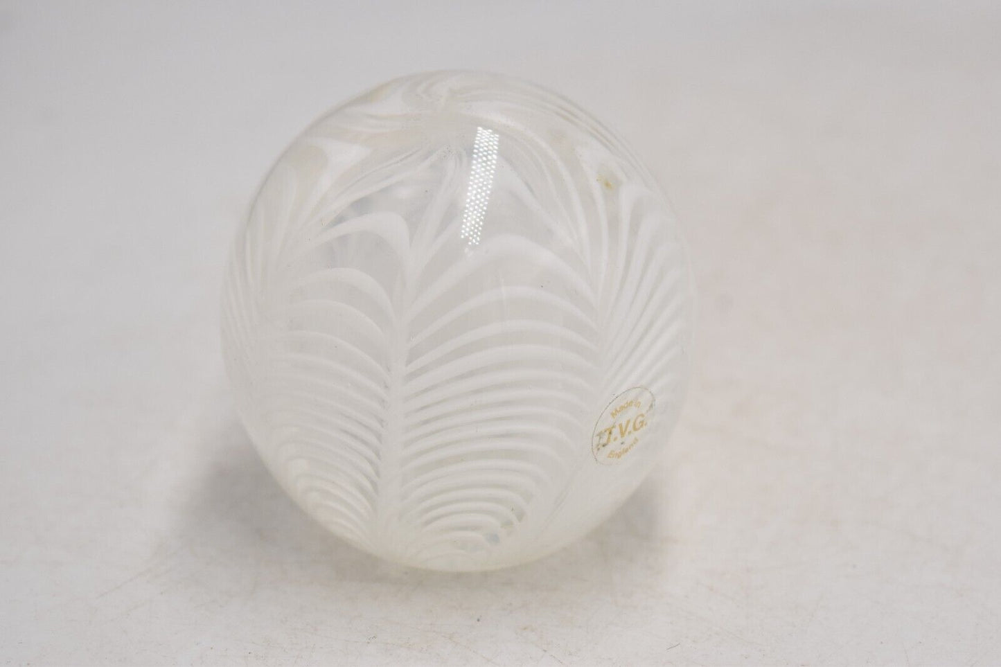 Vintage Teign Valley Glass Paperweight - Decorative Art Glass