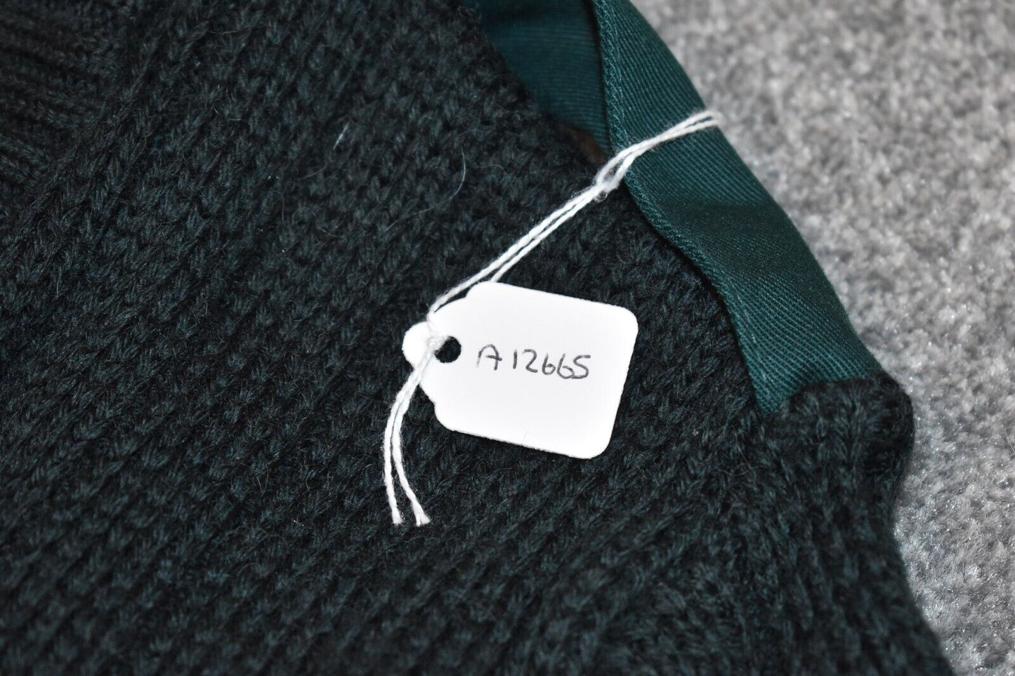 British Army WRAC Dark Green Wool Jersey – Women's Royal Army Corps, Size 3