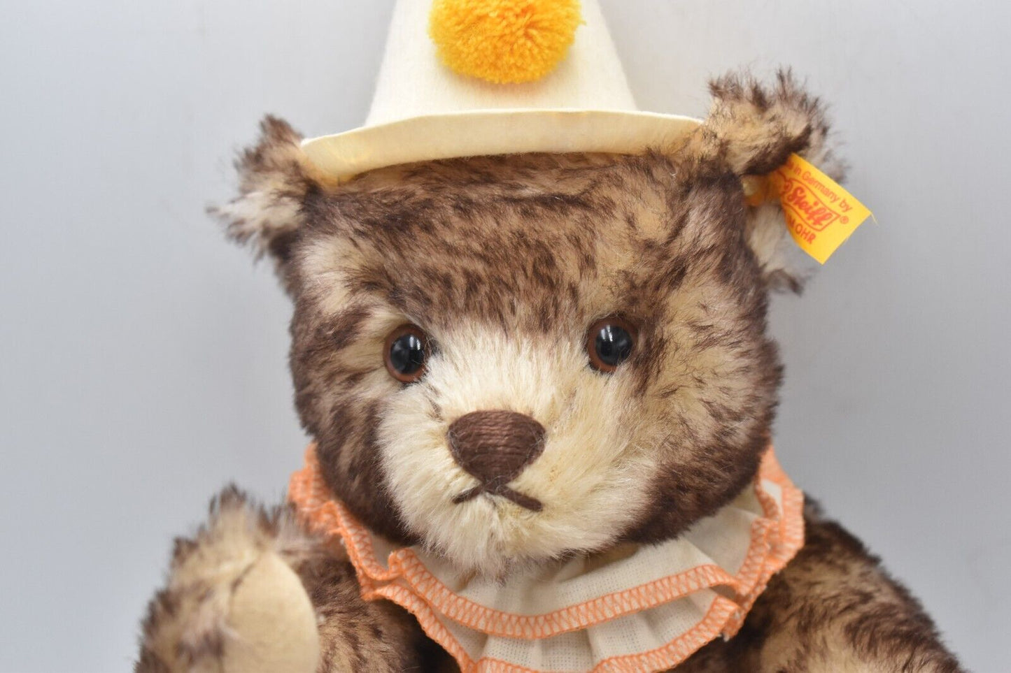 Steiff Classic Teddy Bear Mohair Clown 32cm 003424 - Retired Tagged