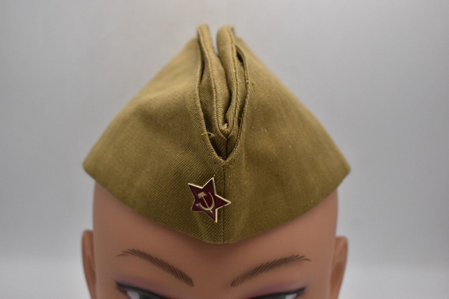 USSR Russian Army Garrison Cap – Field Forage – Size 57 – Vintage Military