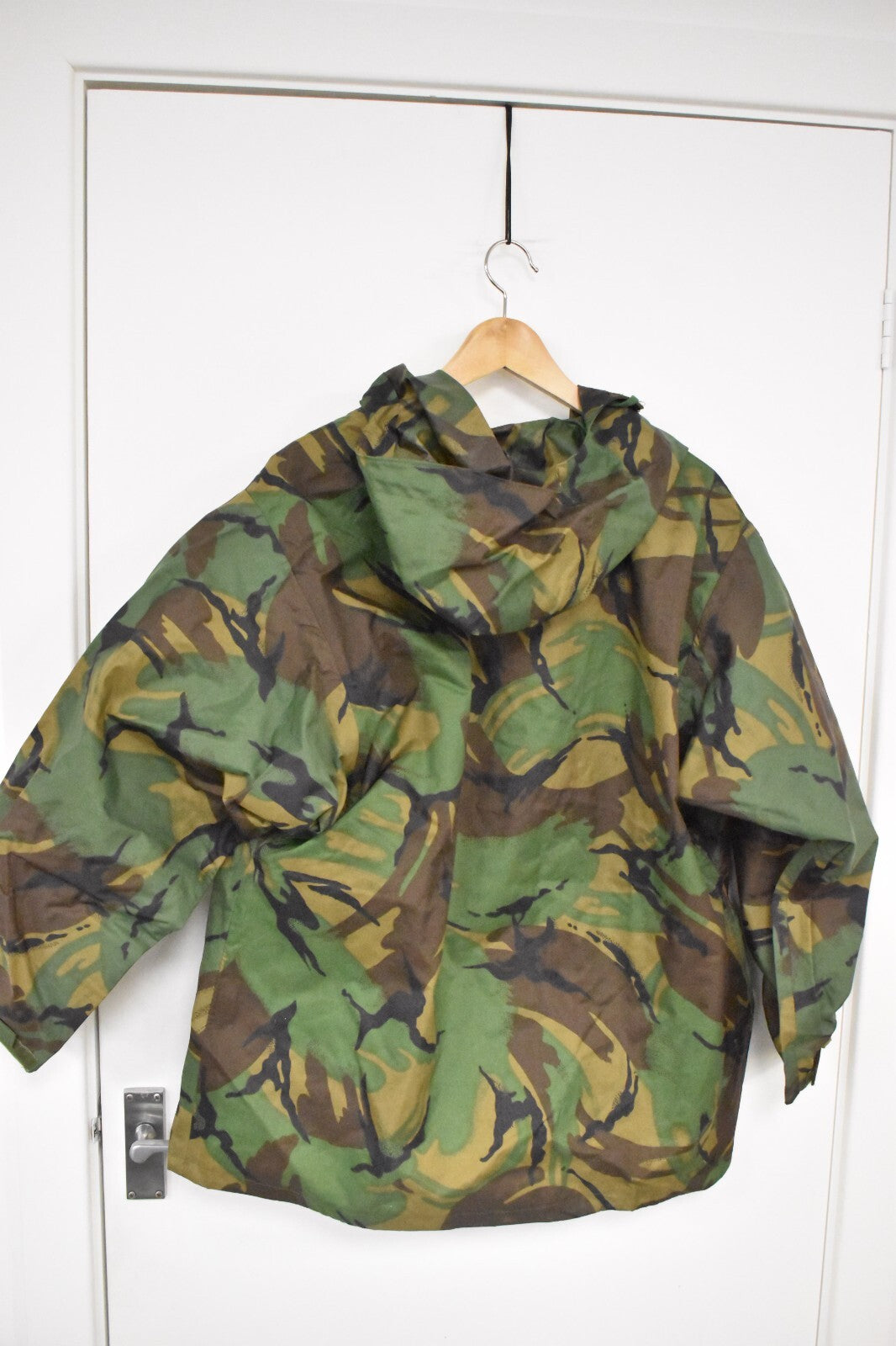 British Army Smock PVC Waterproof DPM Woodland Hooded Jacket Medium 170/90