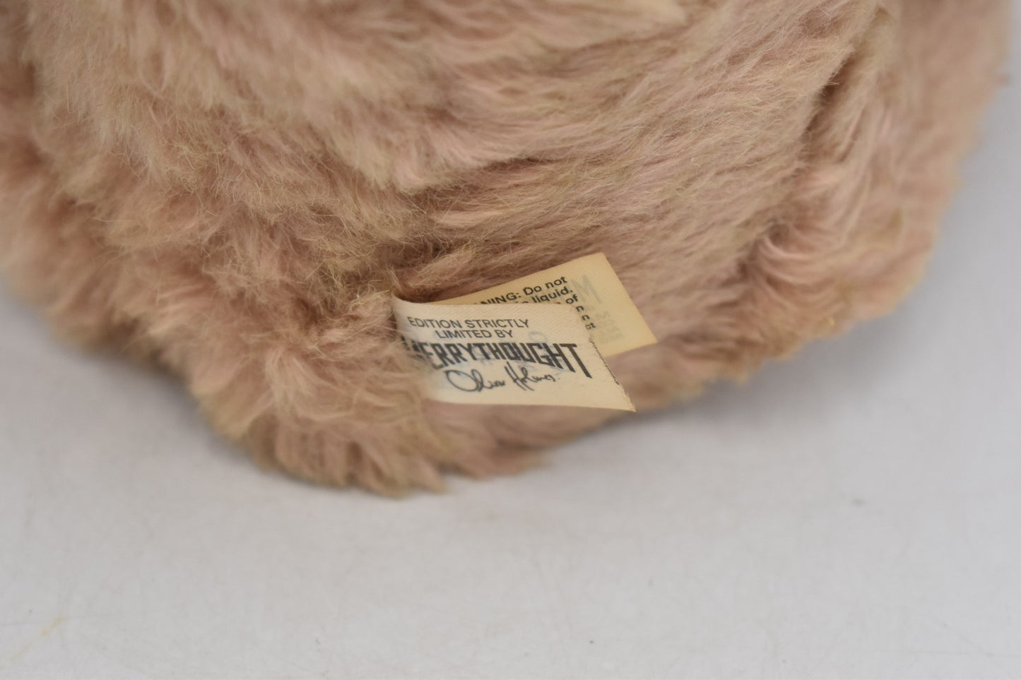 Merrythought Touch of Silk Teddy Bear – Ltd Ed 97/1000 – Mohair – Boxed