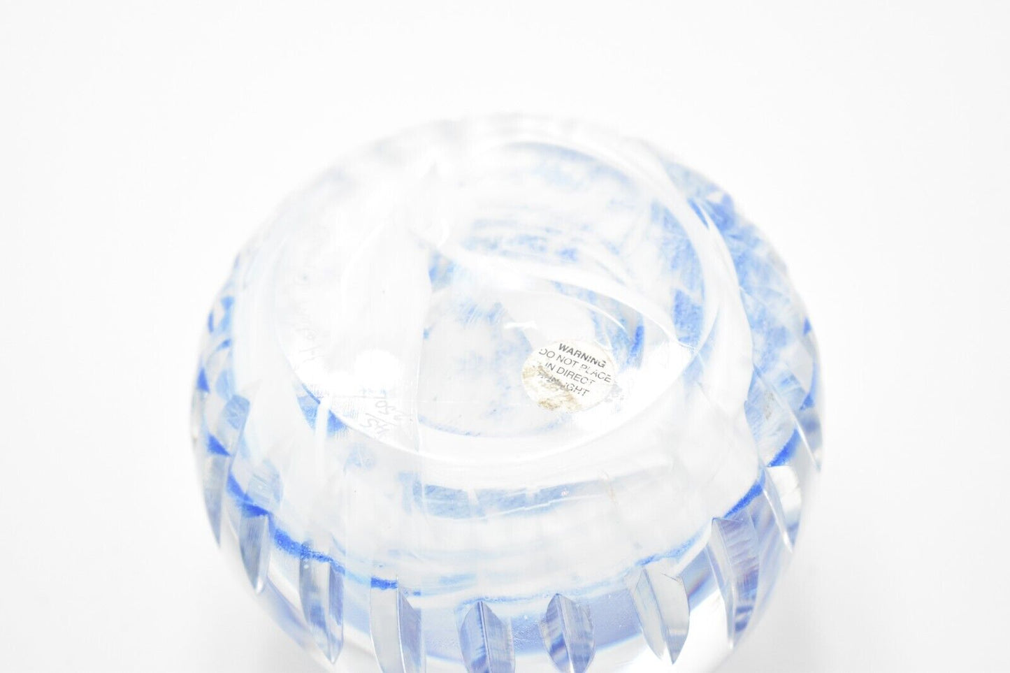 Caithness Paperweight Piatto Azzurro Magnum - Limited Edition by Helen MacDonald