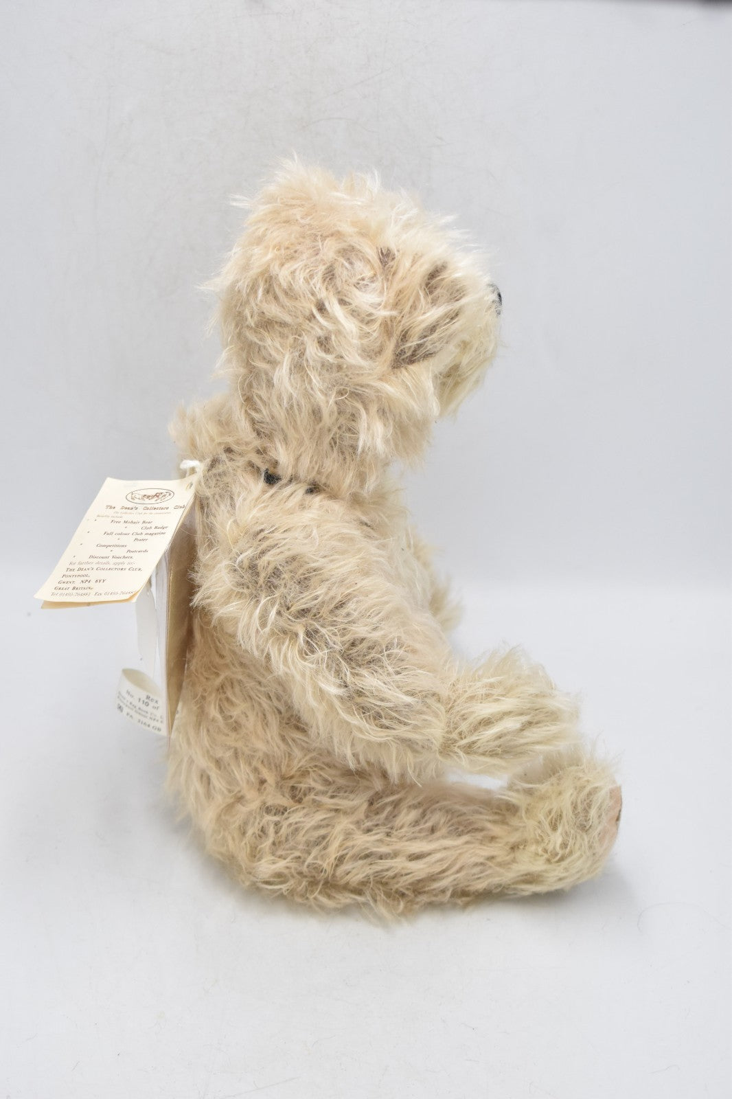 Deans Rag Book Co Rex Teddy Bear – Limited Edition 110/300 – Mohair
