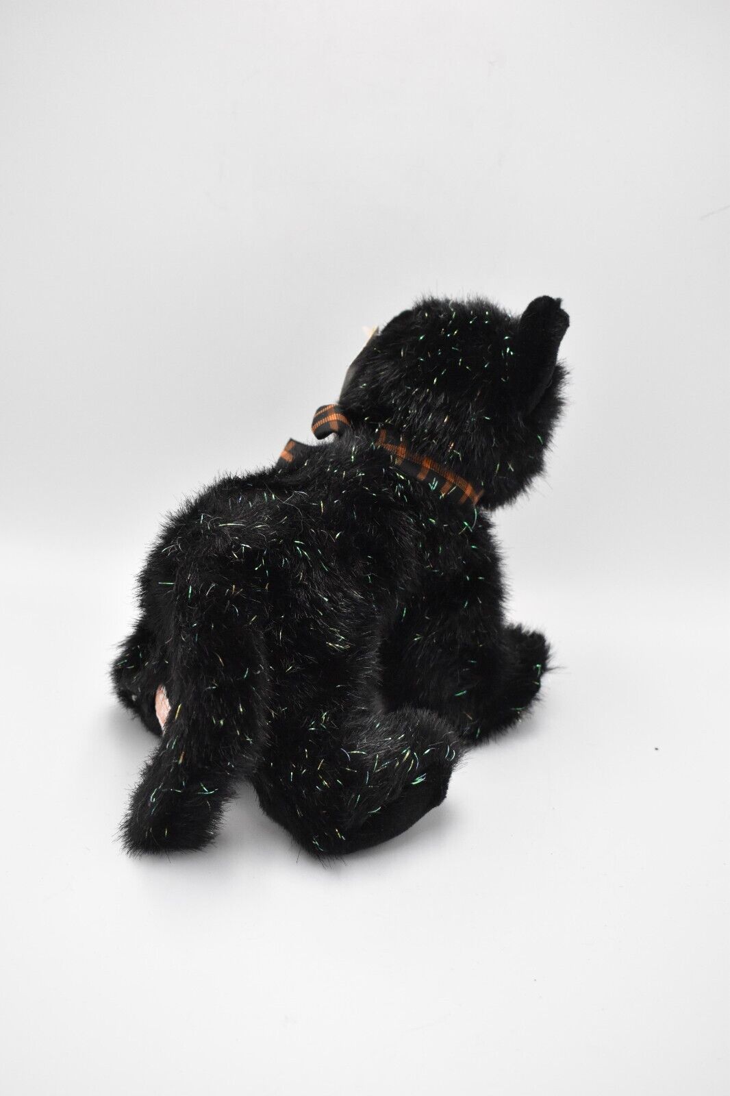 Russ Berrie Burnside Black Cat – Retired & Tagged Plush Soft Toy