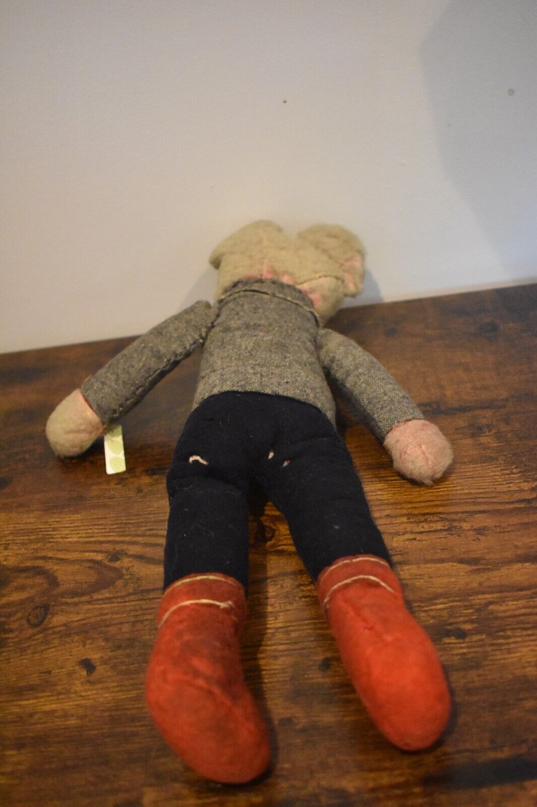 Vintage 1960's Hanz Wool Teddy Bear Plush Soft Toy - Retired
