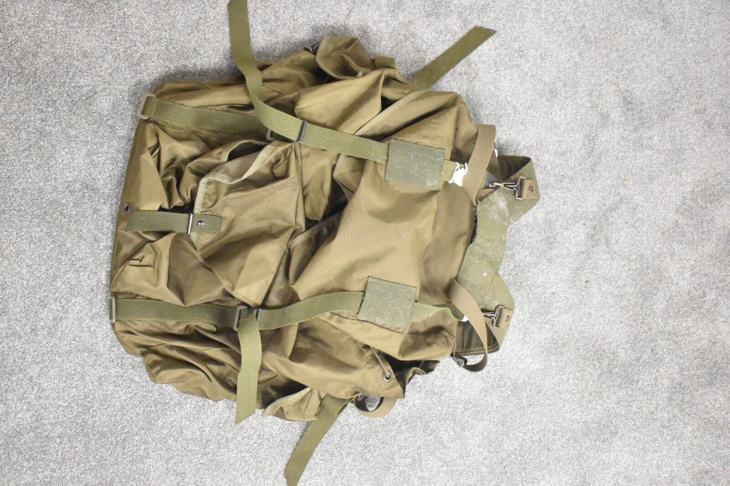Vintage German Austrian Military 1987 Heereseigentum Rucksack Backpack
