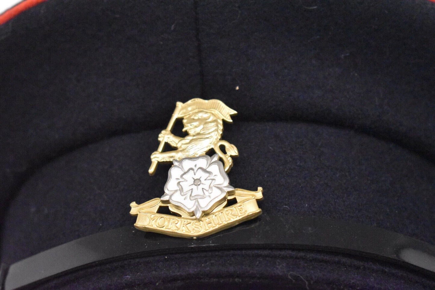 British Army Yorkshire Regiment Peaked Dress Cap – Size 57cm