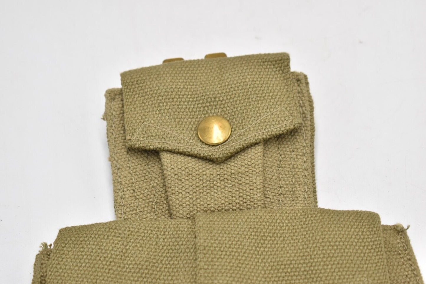 British Army WWII 37 Pattern Triple Ammunition Pouch – Dated 1943