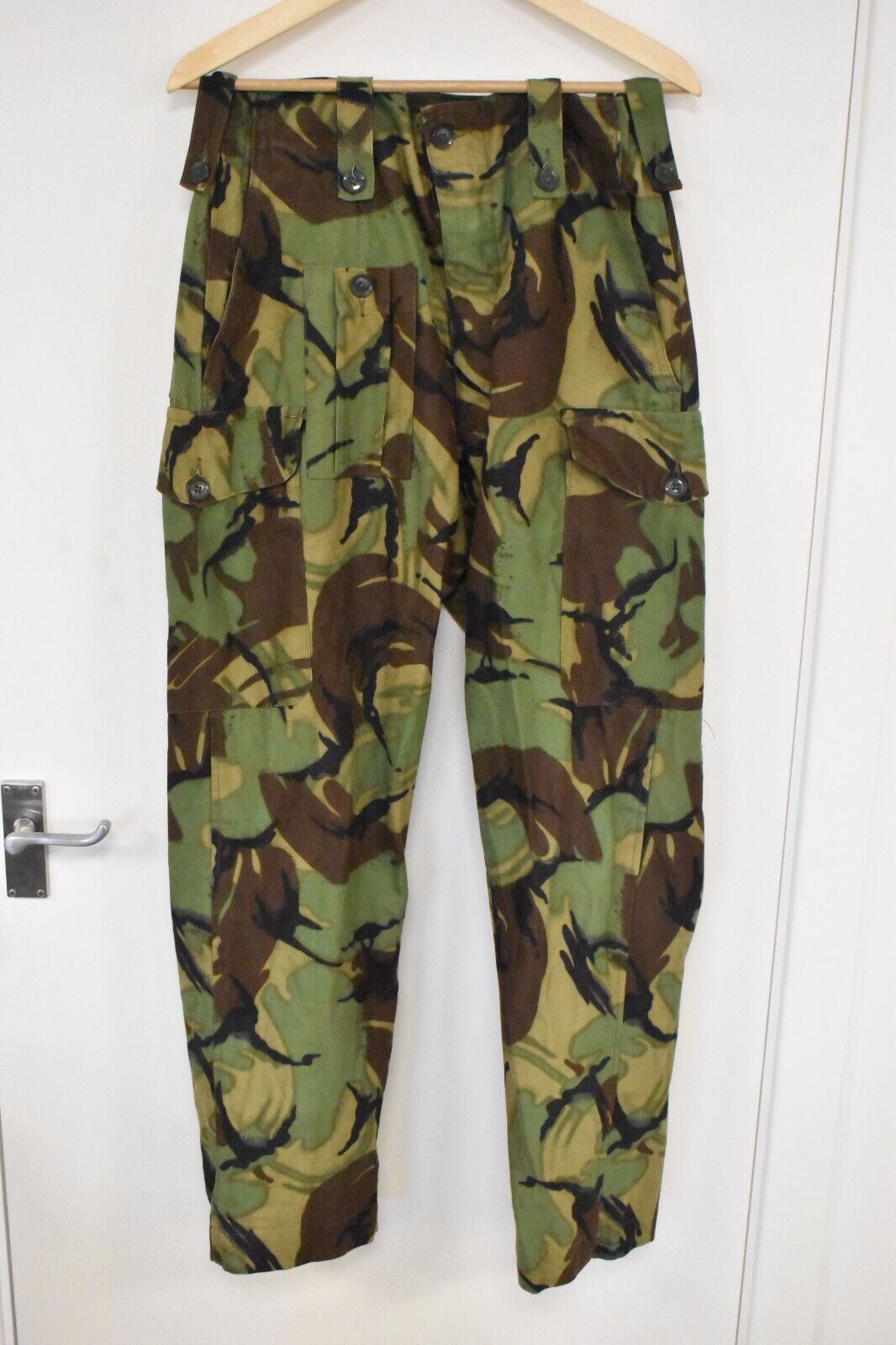 British Army Early 68 Pattern DPM Combat Trousers – W32" L30"