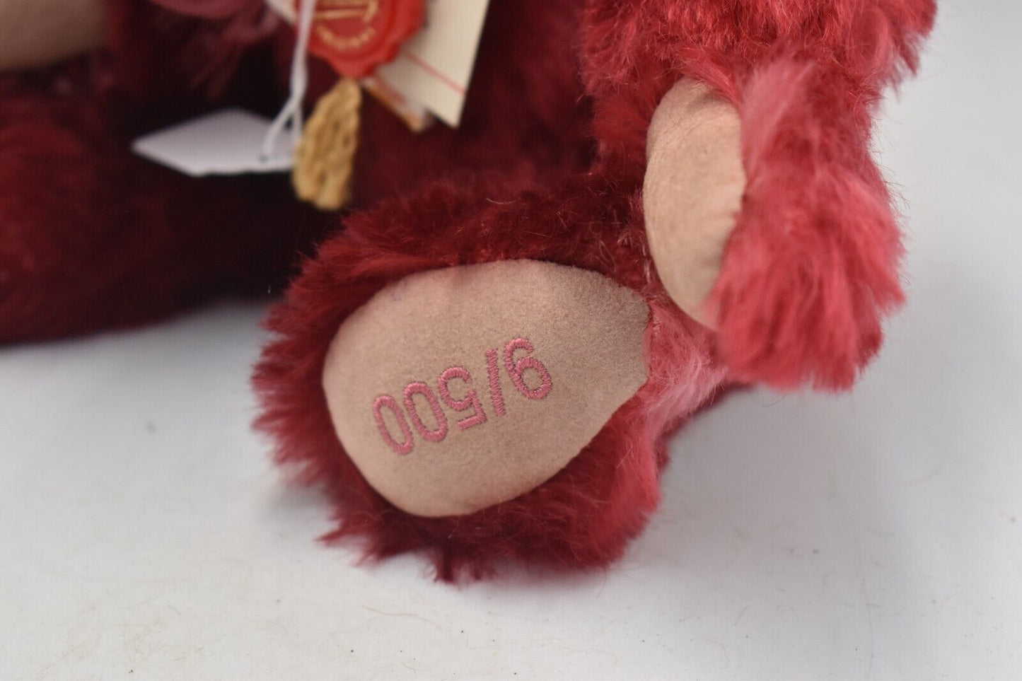 Hermann Amarena Teddy Bear - Retired Limited Edition #9/500, Mohair, Tagged