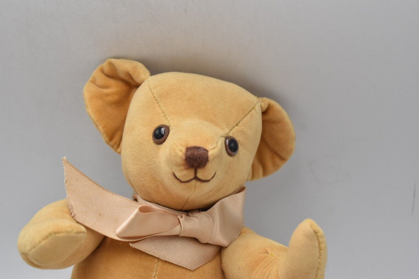 Merrythought Velour Jointed Teddy Bear – Fully Jointed – Classic British Collectible