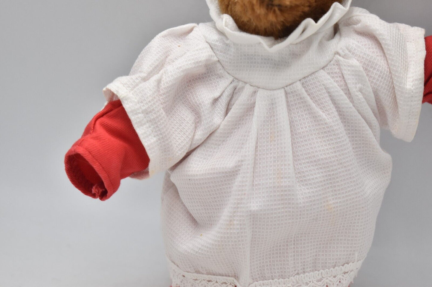 Merrythought Mohair Dress Teddy Bear – Retired – Fully Jointed – 24cm