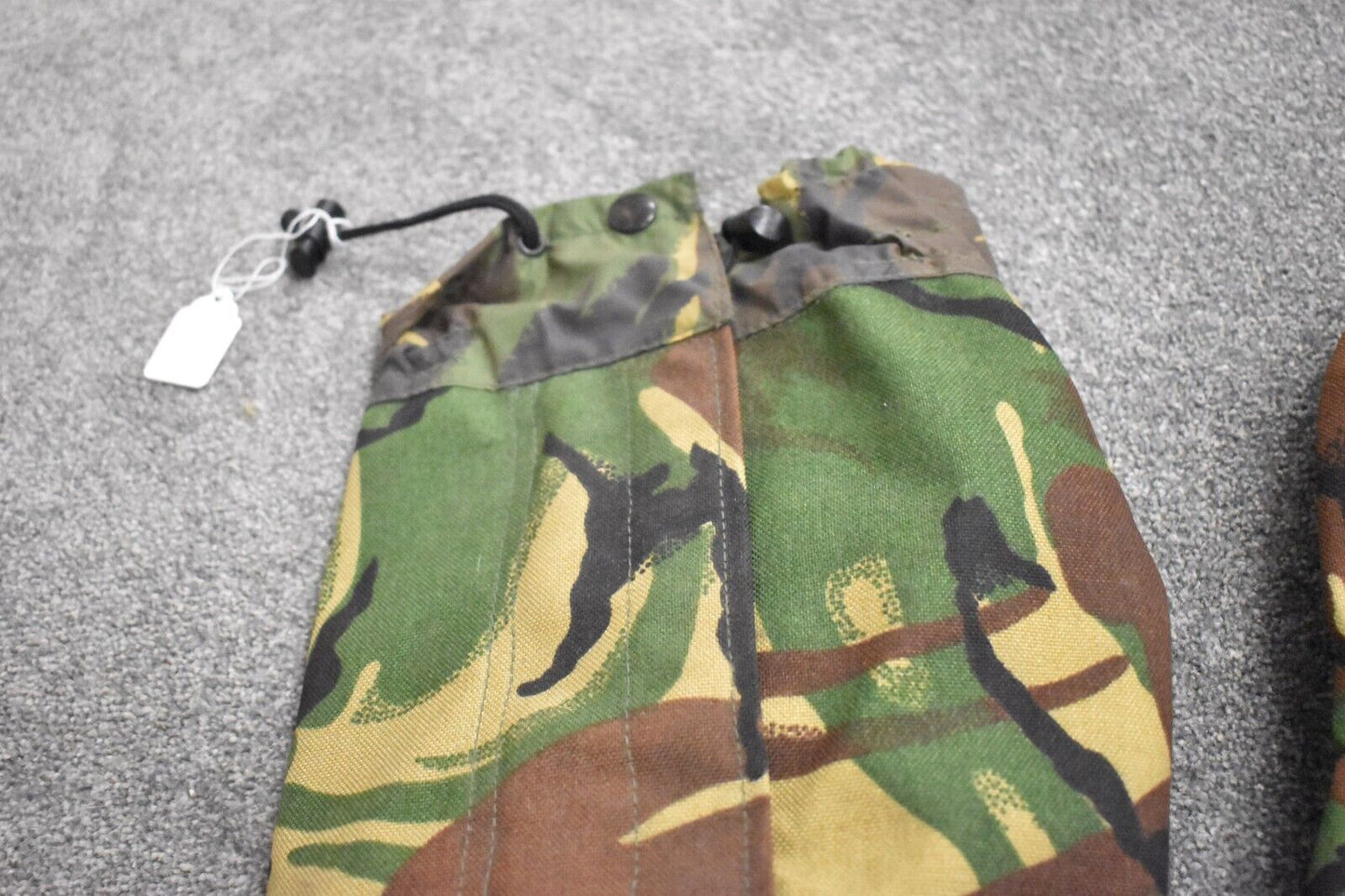 British Army DPM Camouflage Gaiters MK2 - Standard Size, Durable & Weatherproof