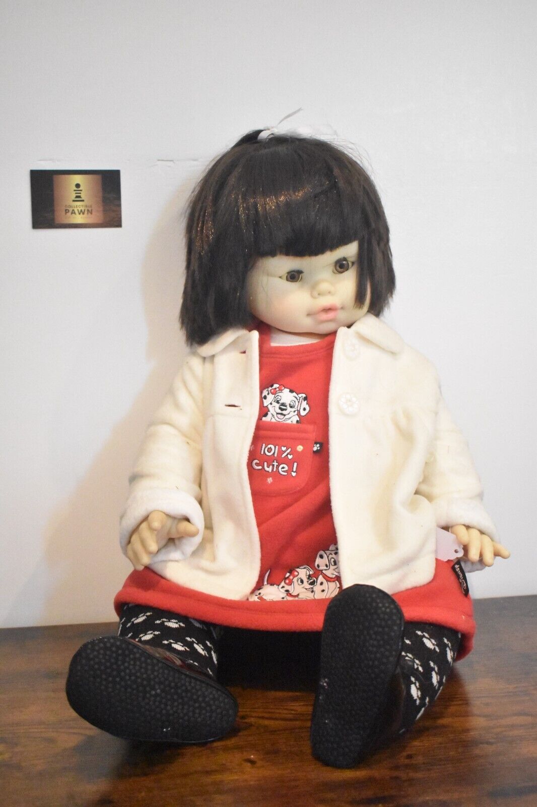 Vintage B.B. Doll – Made in Spain – 23" Hard Plastic Life-Like Doll