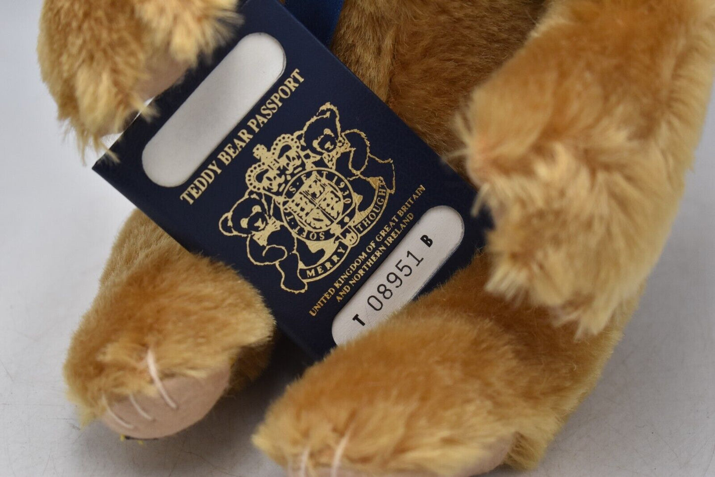 Merrythought Teddy Do Fings – Limited Edition – Mohair – Retired & Tagged