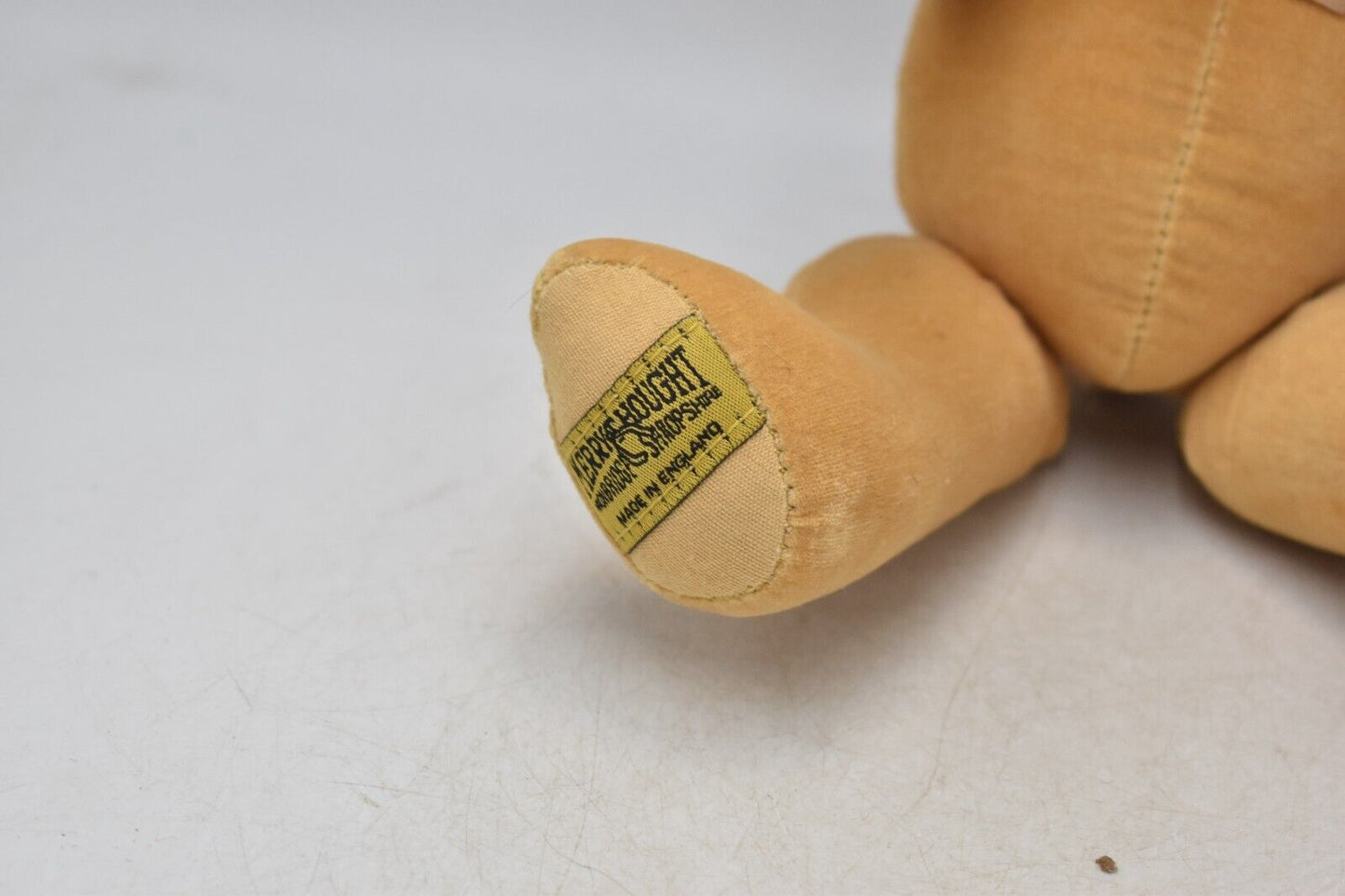 Merrythought Velour Jointed Teddy Bear – Fully Jointed – Classic British Collectible