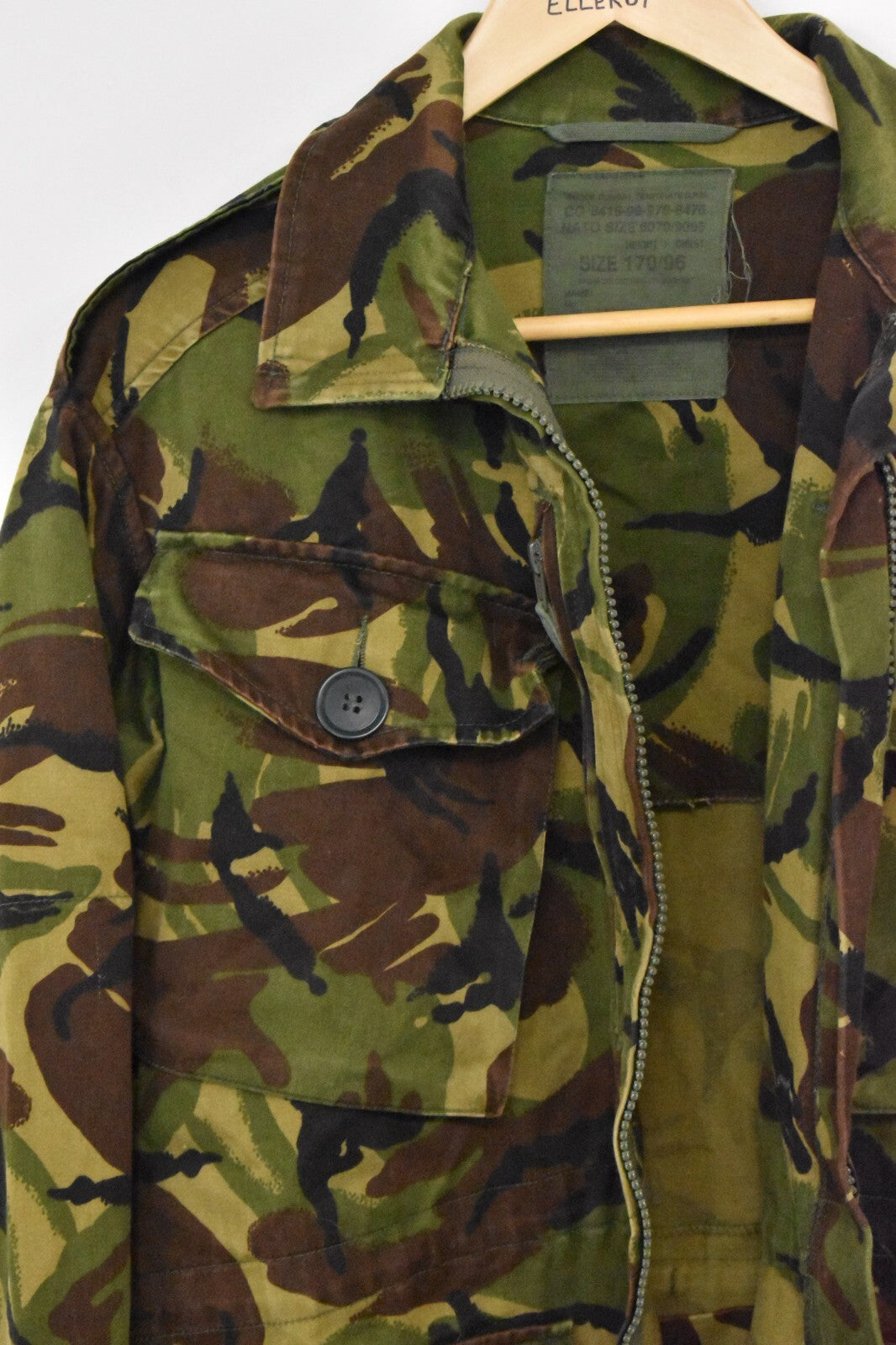 British Army DPM Combat Jacket Size 170/96 Camouflage Airsoft, Fishing Paintball