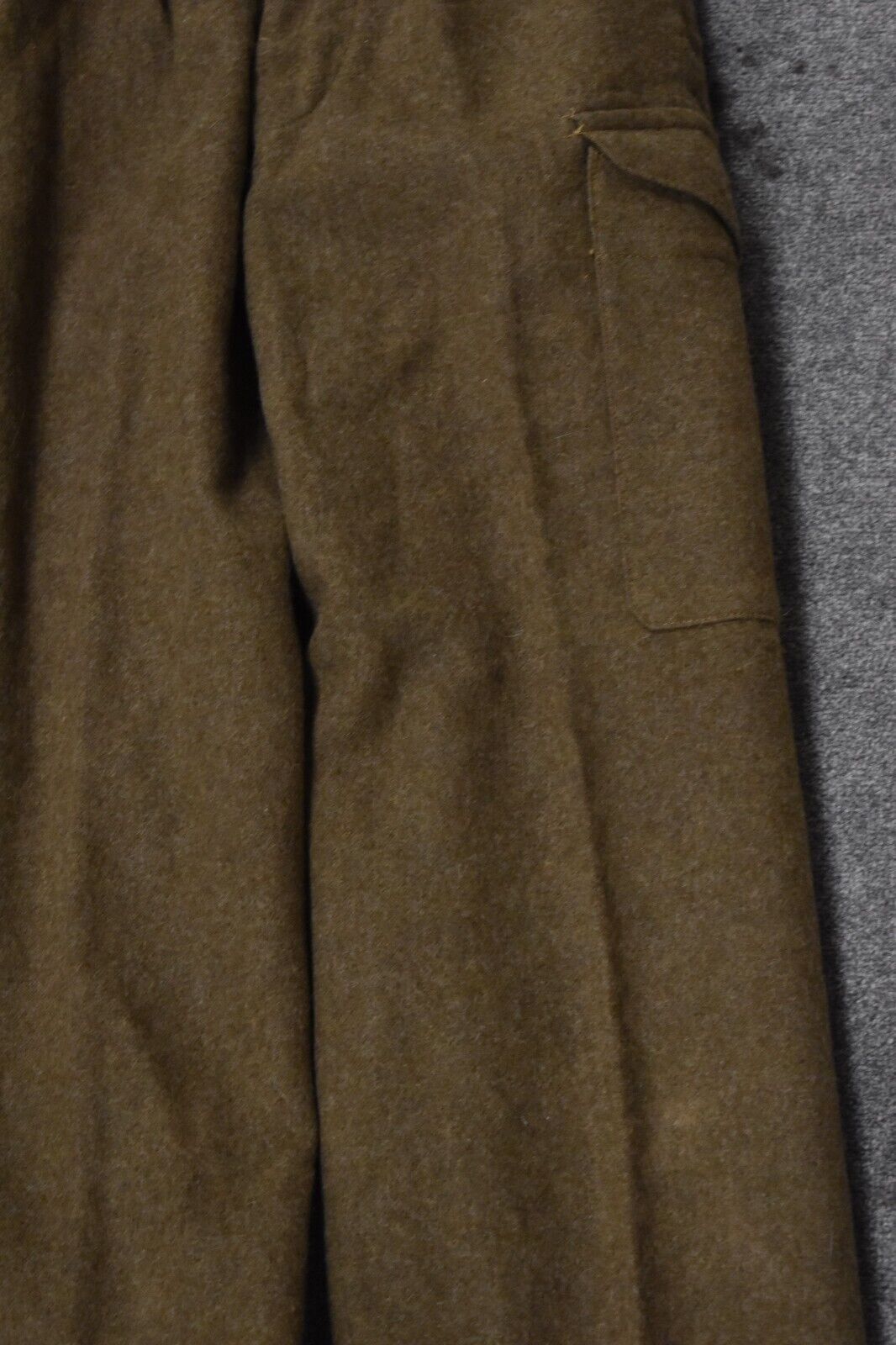 British Army 1949 Pattern Wool Battledress Trousers – W32" L29", Dated 1955