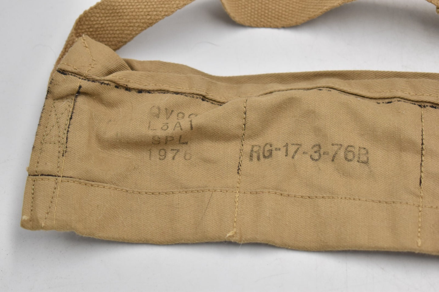 British Army Ammunition Bandolier – Dated 1975