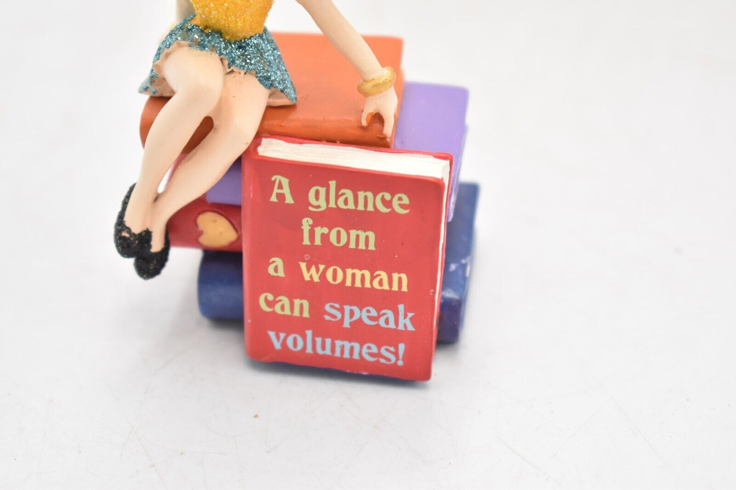 Betty Boop Danbury Mint "A Glance Can Speak Volumes" Figurine Statue Ornament