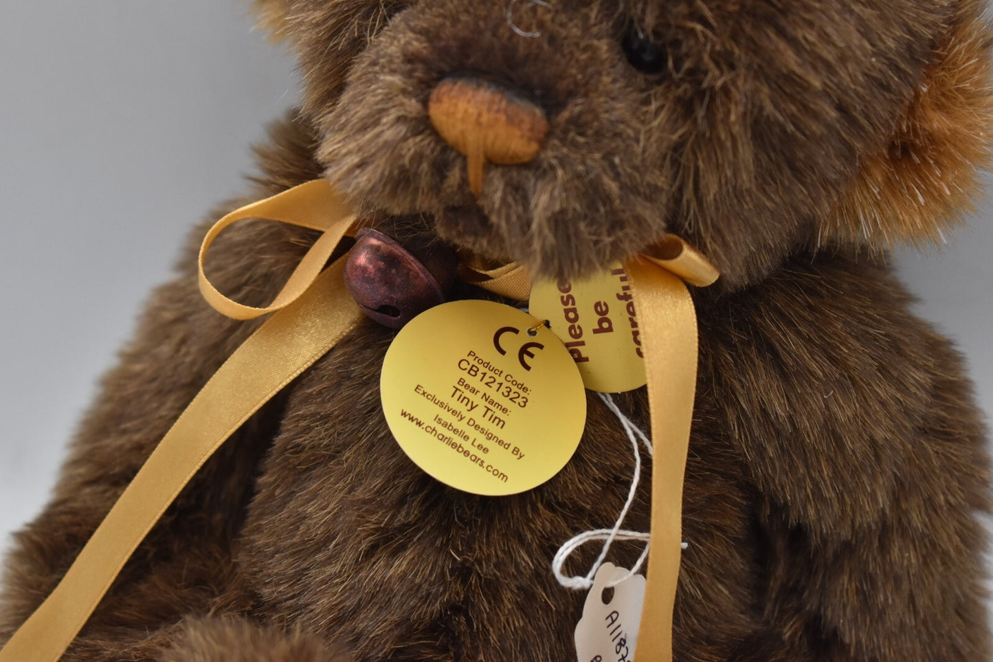 Charlie Bears Tiny Tim Retired & Tagged – Designed by Isabelle Lee