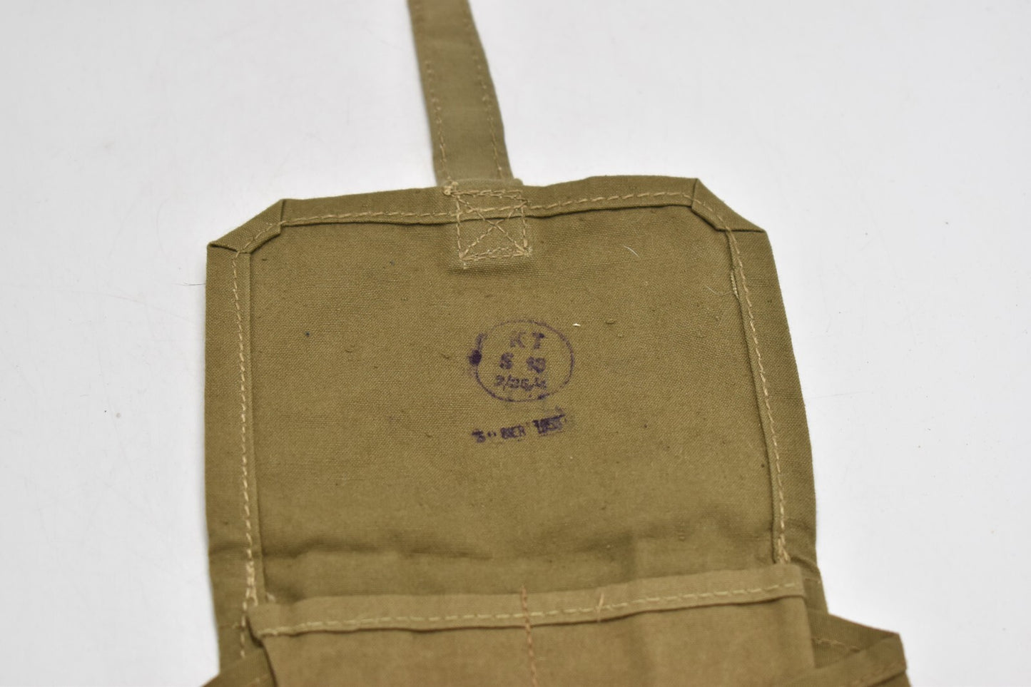 Polish Army Grenade Bag 1943-1958 – Warsaw Pact Canvas Pouch