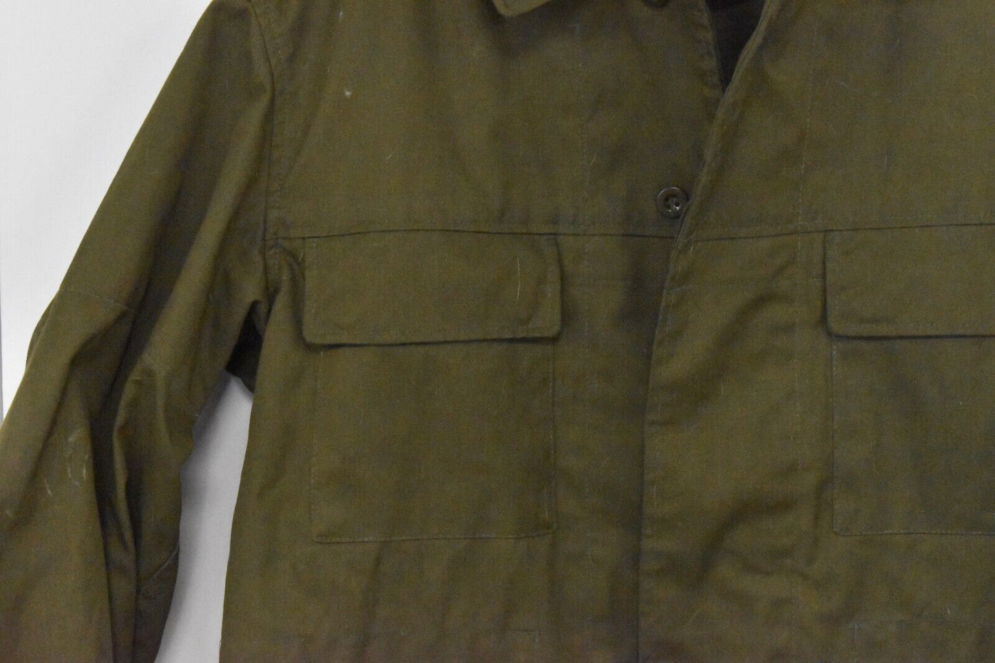 Czech Army M85 Parka Cotton Blend Jacket – Olive Green – Size 46" Chest