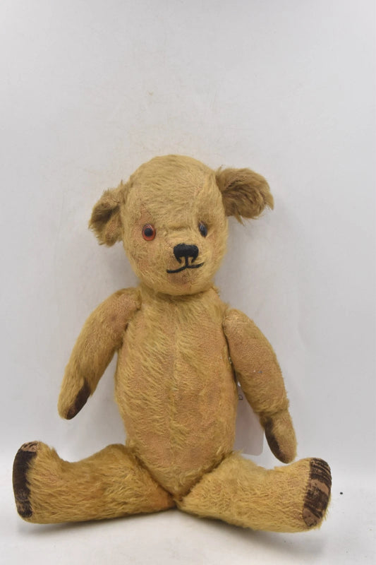Vintage 1930s Dean’s Rag Book Co Mohair Teddy Bear Fully Jointed 40cm