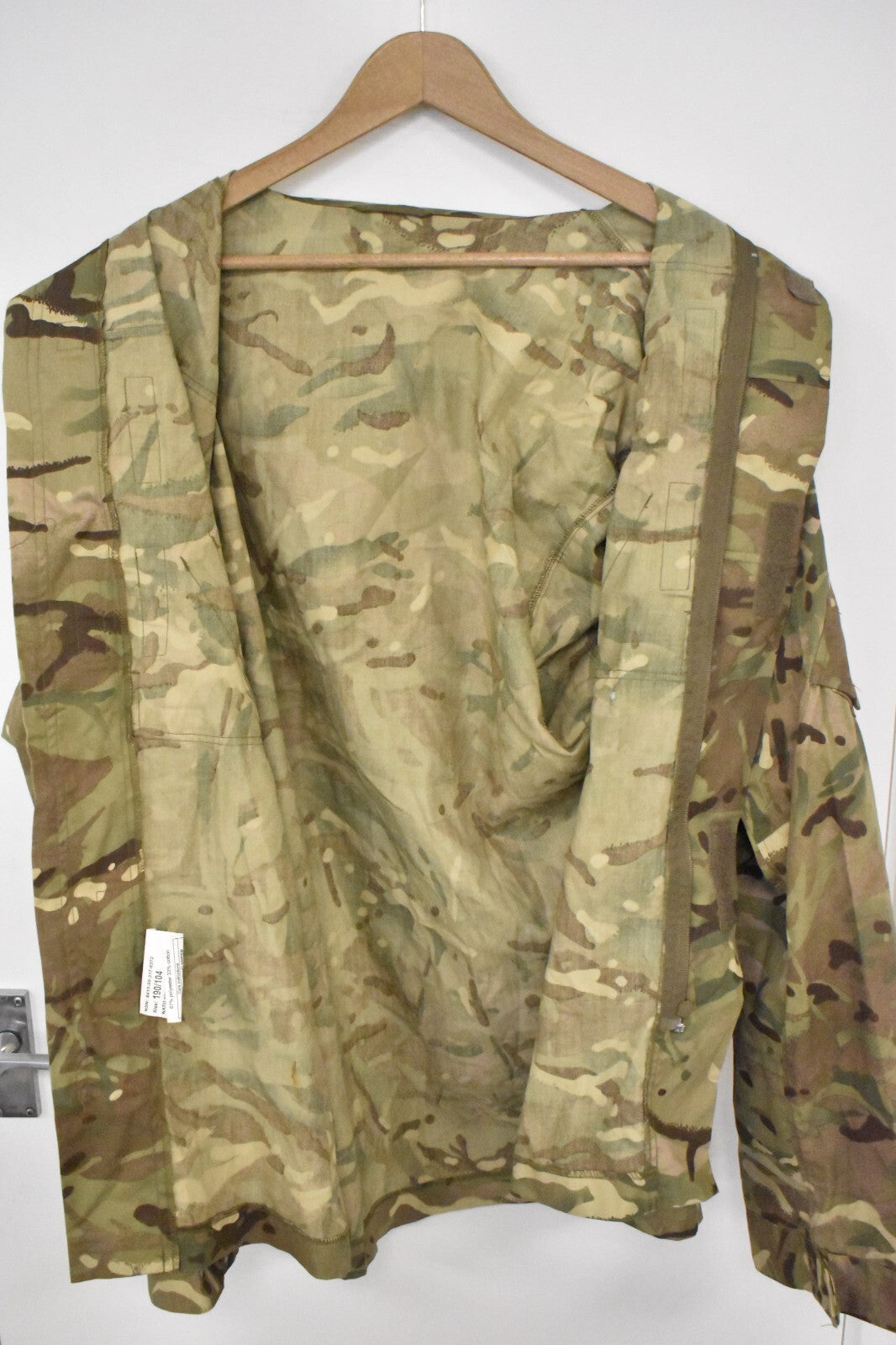 British Army MTP Temperate Combat Jacket/Shirt – Size 190/104 (Chest 40–42")
