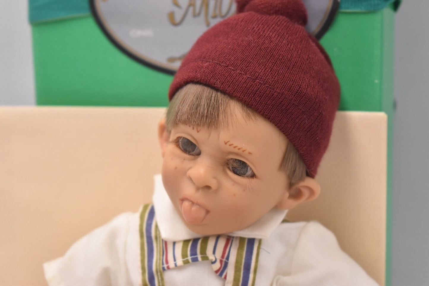Vintage D'Anton Jos Thomas Boy Doll – Hard Plastic Expressions Doll, Retired