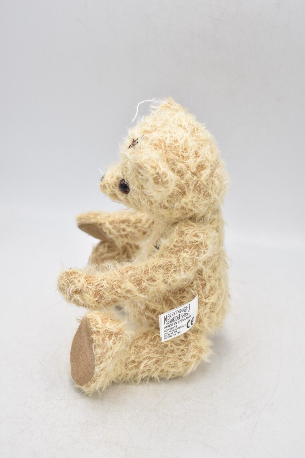 Merrythought Stitches Mohair Teddy Bear - Limited Edition, Retired