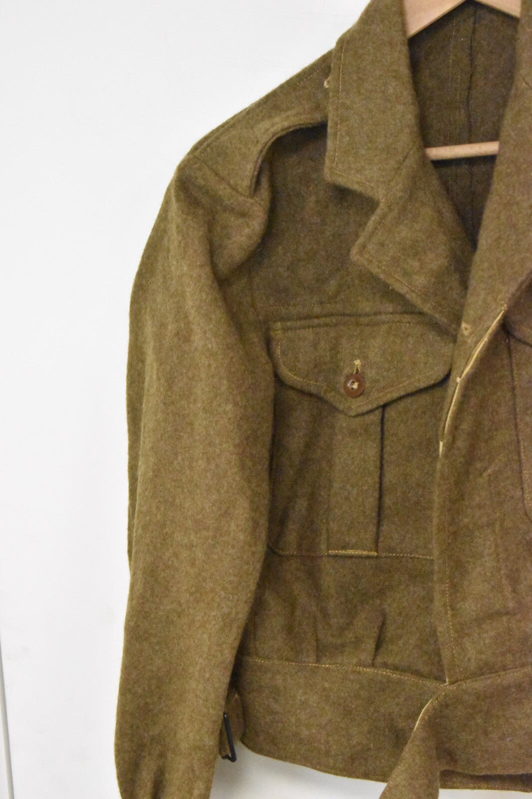 Vintage British Army 1949 Pattern Battledress Blouse Dated 1951 – Chest 38-39"