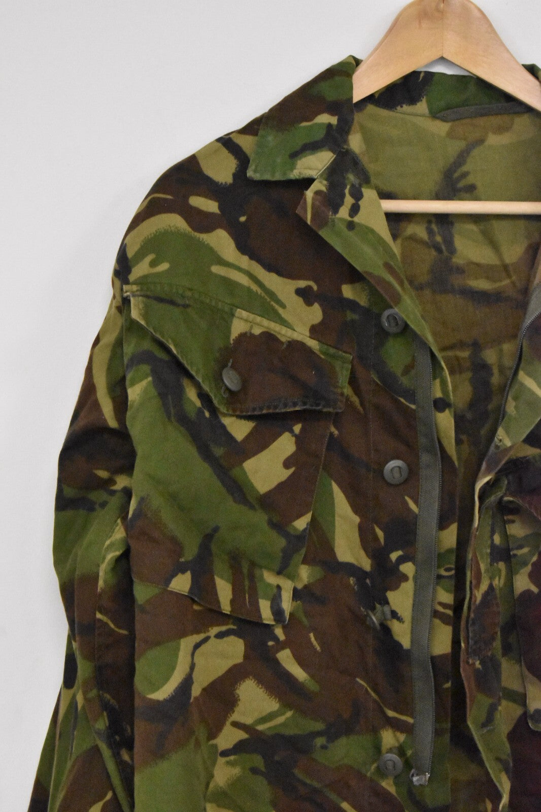 British Army Woodland DPM Combat Lightweight Jacket Shirt – Size 190/104