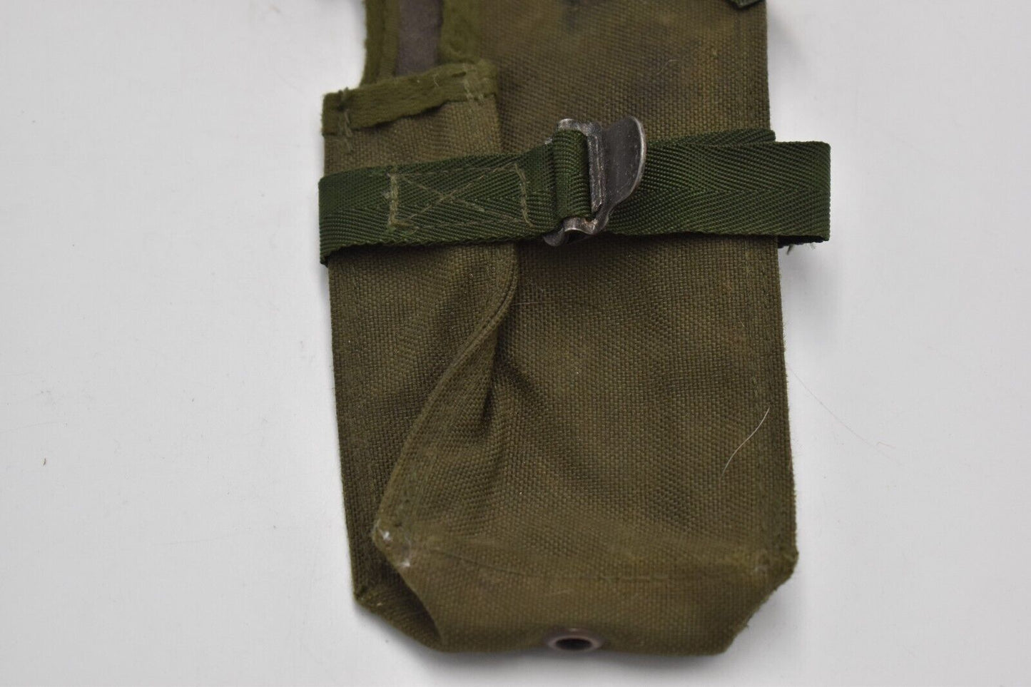 British Army PLCE Clansman Radio Webbing Pouch - Olive Green