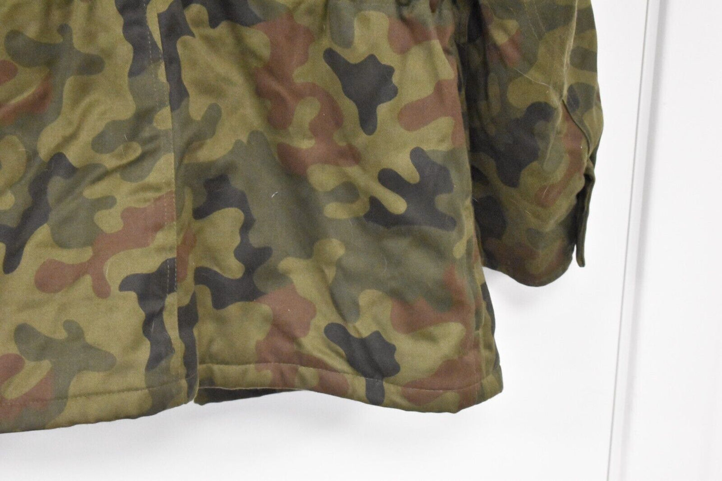 Polish Army WZ93 Pantera Woodland Camo Jacket Parka – Removable Liner, Chest 44"