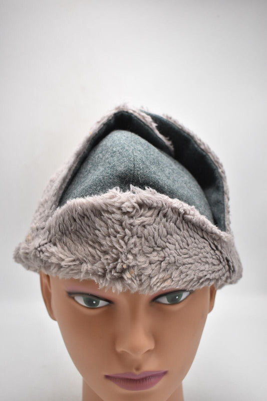 Vintage 1970s Swiss Army Winter Wool Lupo Hat – Size 57