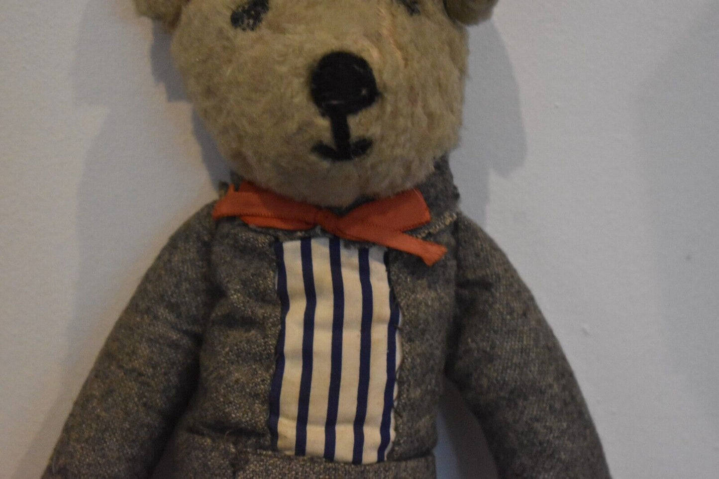 Vintage 1960's Hanz Wool Teddy Bear Plush Soft Toy - Retired