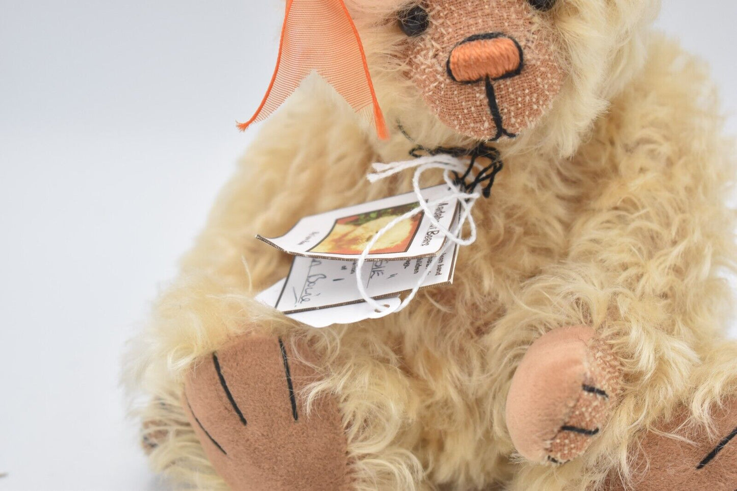 Vintage Artist Teddy Bear Tansie by Lynn Bowie Madabout Bears One of a Kind