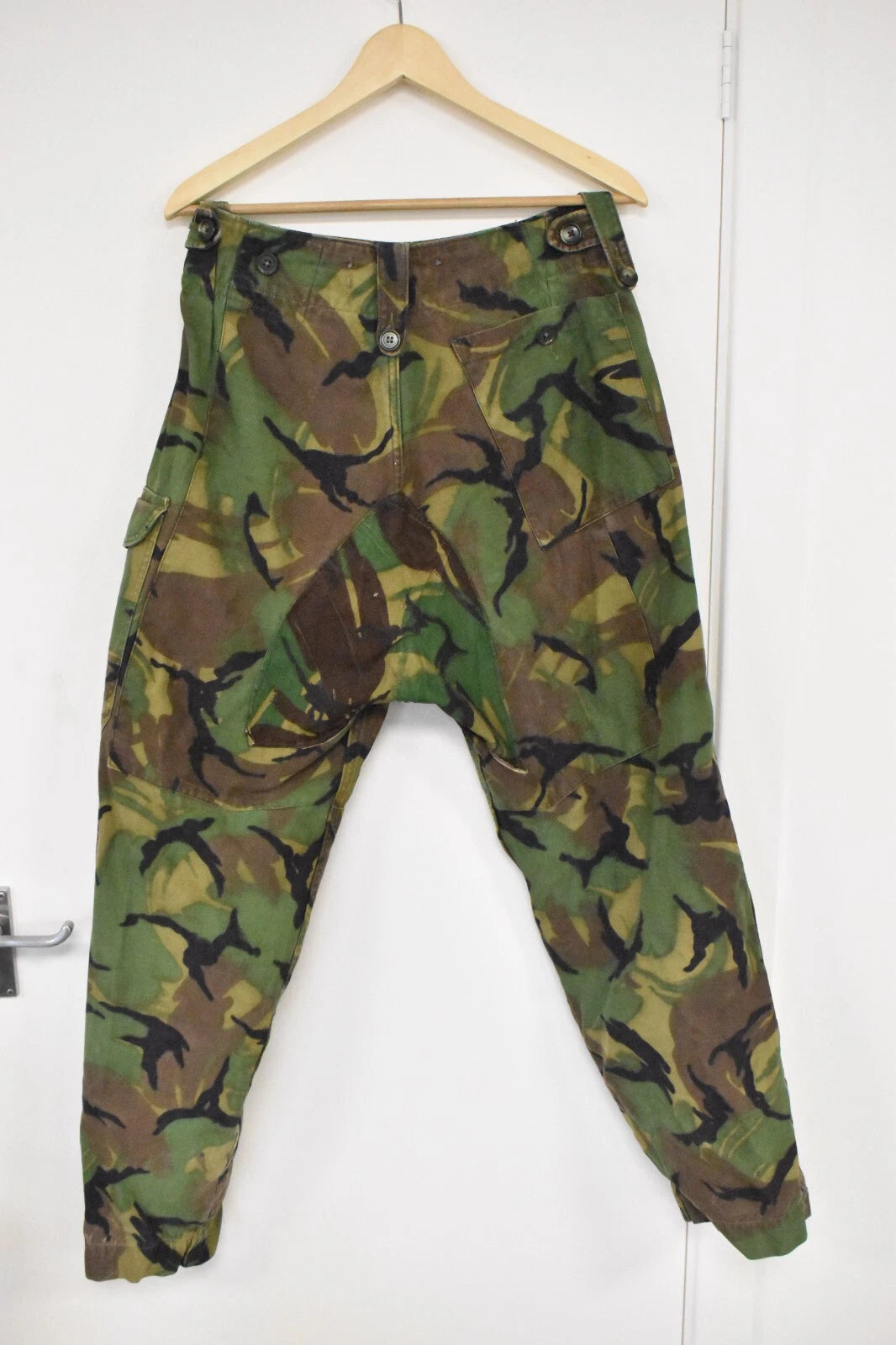 Vintage British Army 60 Pattern Combat Trousers Size Waist 32" Leg 28"