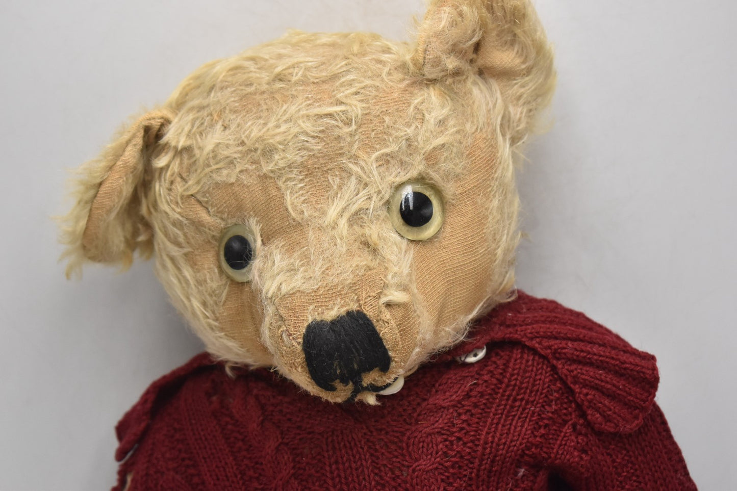 Vintage 1930s Merrythought Mohair Teddy Bear – 50cm