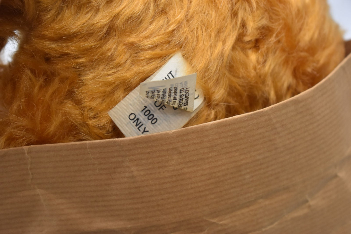 Merrythought Lost Property Mohair Teddy Bear Limited Edition