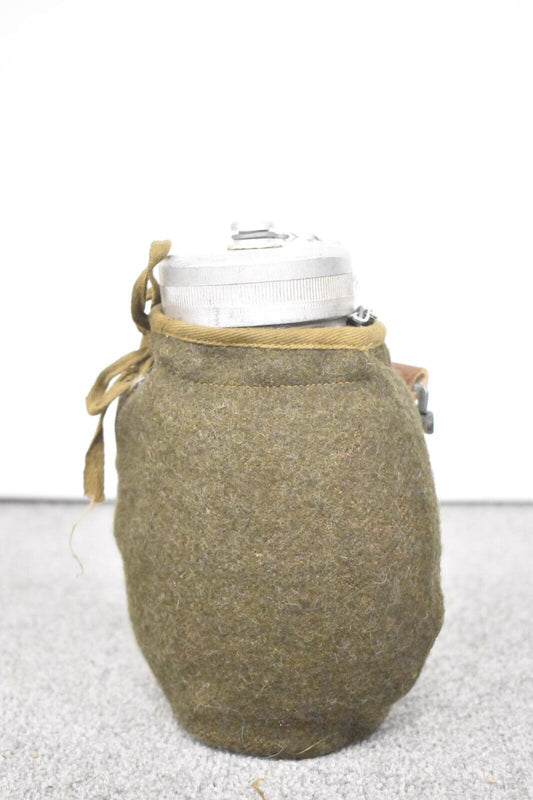 Original Polish Army 1969 Field Canteen 0.7L Water Bottle Military Surplus