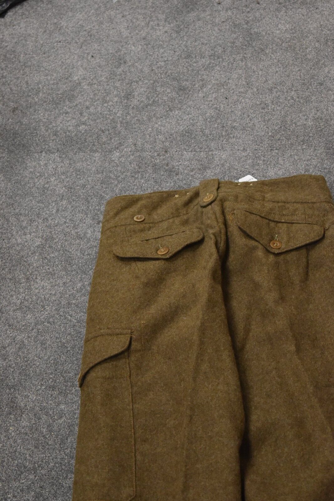 British Army 1949 Pattern Wool Battledress Trousers – W32" L29", Dated 1955
