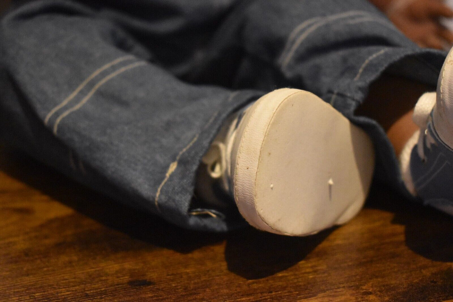 Vintage Monika Peter-Leicht Artist Doll – Jonny, Lifelike Black Toddler, Limited Edition, 70cm