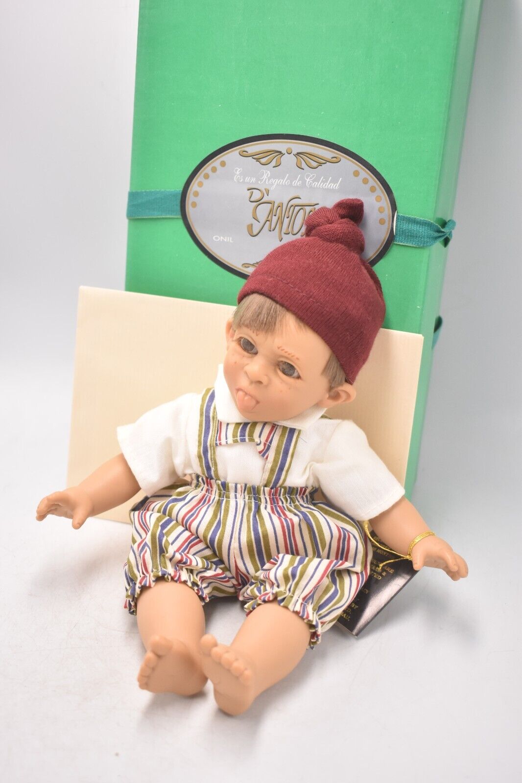 Vintage D'Anton Jos Thomas Boy Doll – Hard Plastic Expressions Doll, Retired