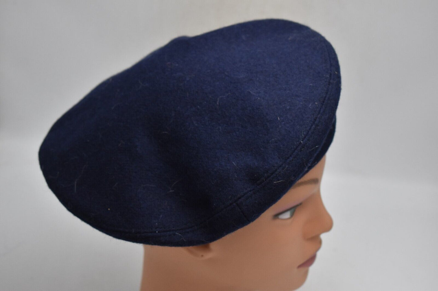 Vintage Polish Army Dark Blue Beret Flash Engineers – Size 54
