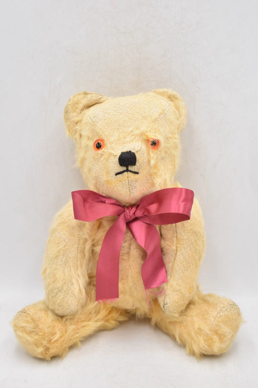 Vintage 1950s Tara Toys Mohair Golden Teddy Bear 32cm
